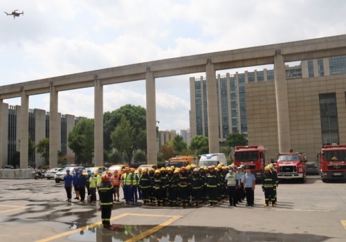 浙江SG胜游参与嘉善县消防联合演习活动